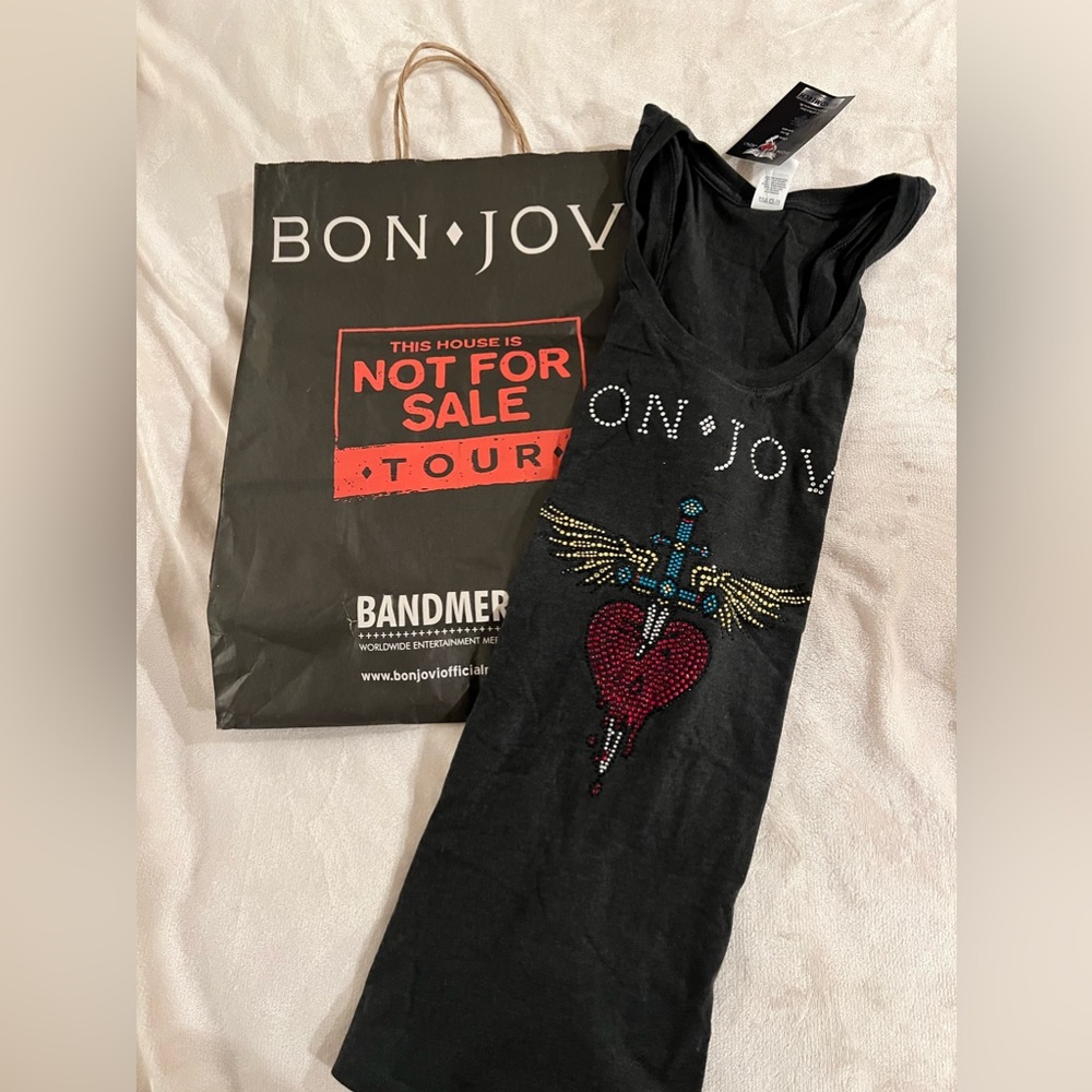 Official Bon Jovi merchandise from “This house is not for sale tour”